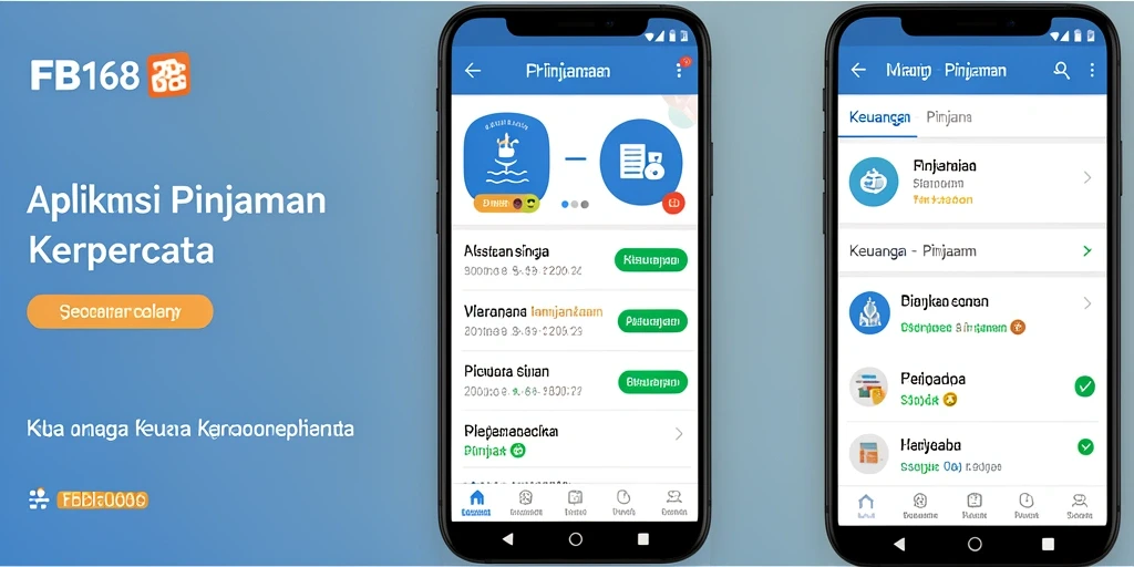 Tampilan antarmuka pengguna aplikasi FB168 yang modern dan fungsional.